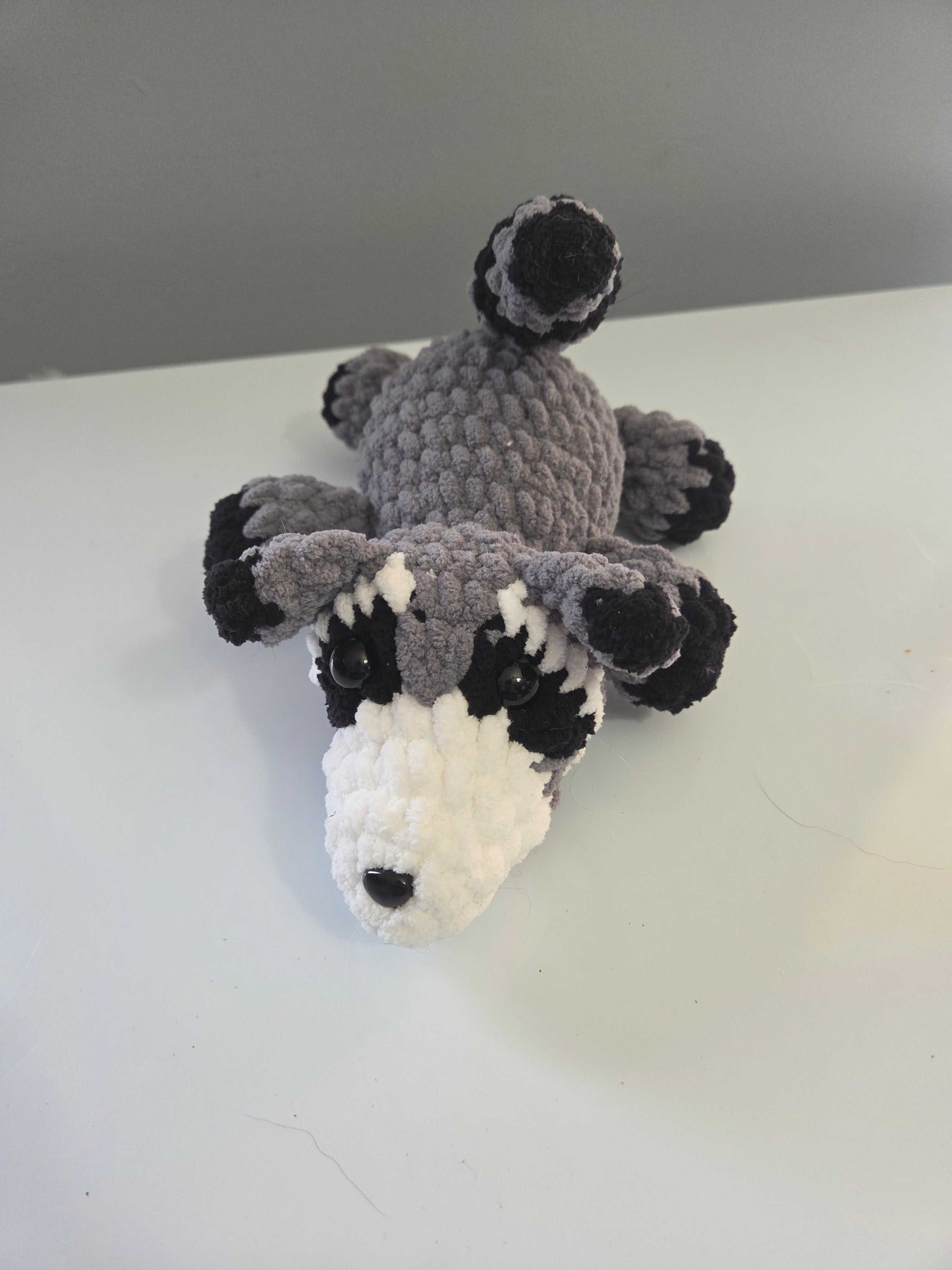 Racoon plushie